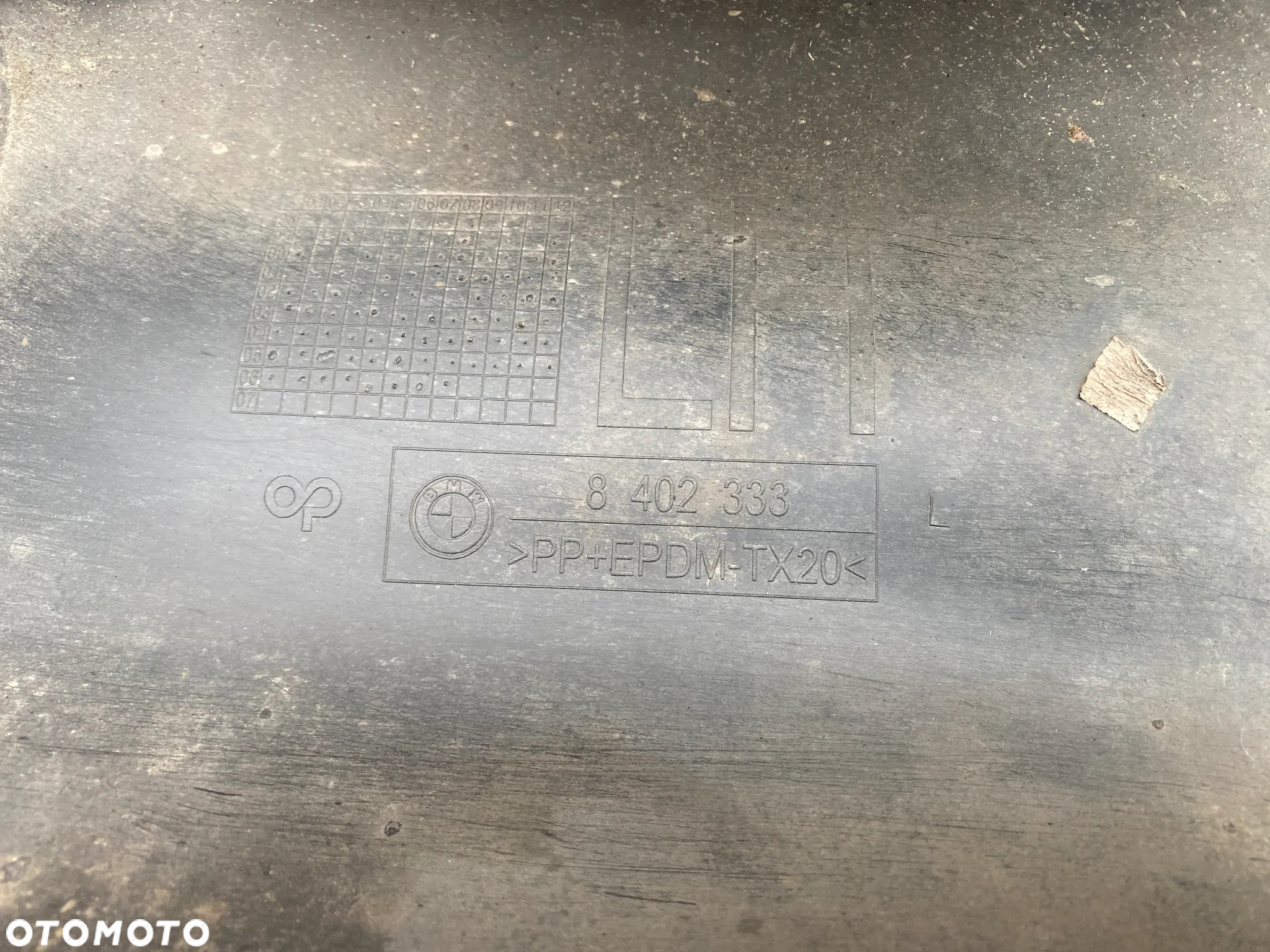 NAKŁADA LISTWA BŁOTNIKA PRZÓD LEWA PRAWA BMW X5 E53 8402333 8402334 - 22