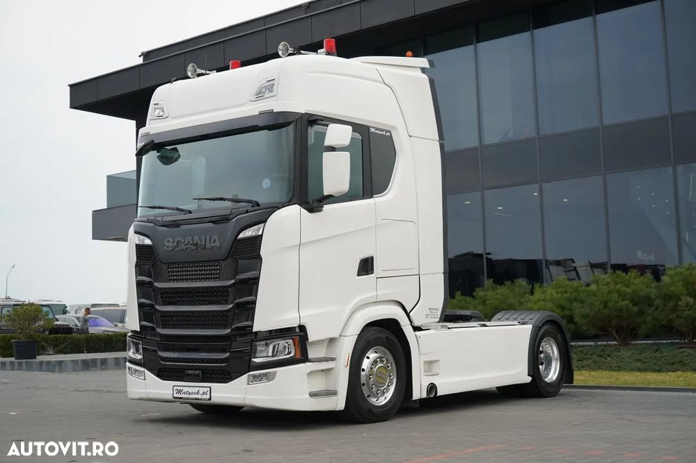 Scania S 500 / RETARDER / I-PARK COOL / REZERVORE 1.500 L / COMPLET AIRMATIC / PIELE / JANTE DIN ALIAJ / EURO 6 - 2