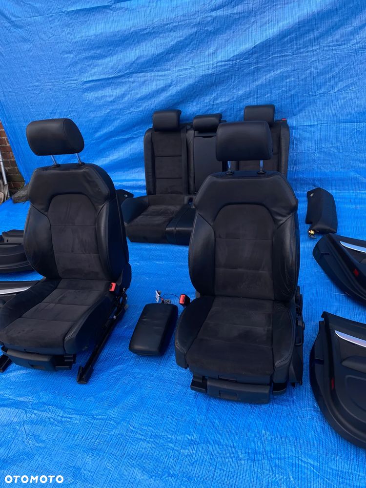 FOTEL FOTELE KANAPA BOCZKI PODŁOKIETNIK WNĘTRZE KOMPLET A6 C6 KOMBI AVANT - 2