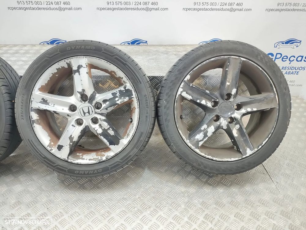 Conjunto Jantes 17 Originais Honda Civic 8 VIII FK 7J ET55 5x114,3J - 9