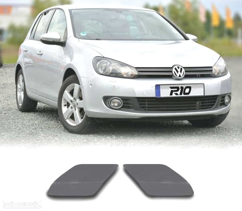 TAMPAS LAVAR FARÓIS VOLKSWAGEN VW GOLF 6 08-12 - 1
