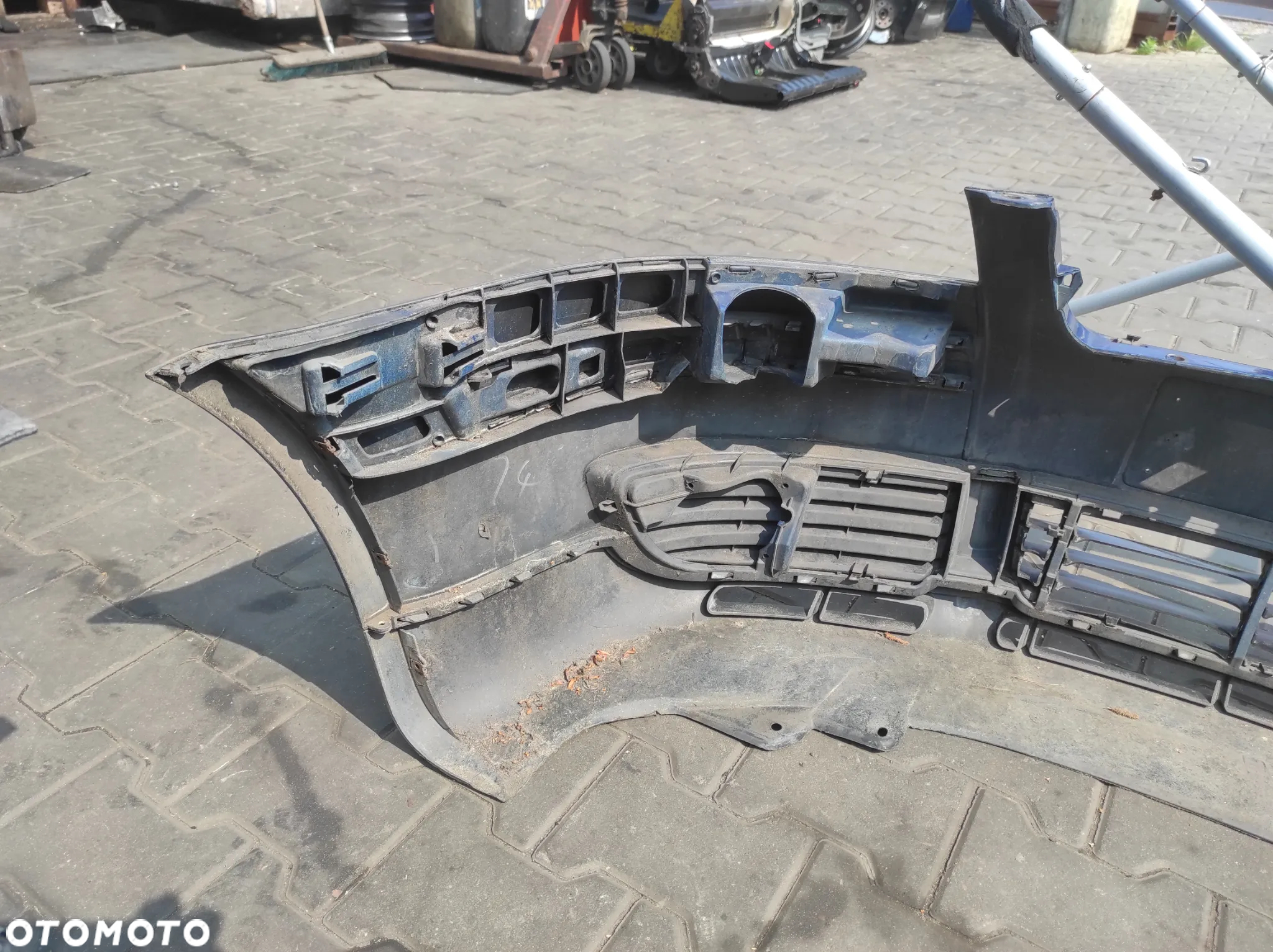 ZDERZAK PRZEDNI PRZÓD VW PASSAT B5 LIFT LA5E NIEBIESKI WYSYŁKA !!!! - 5