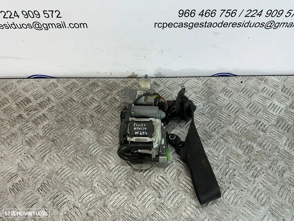 .Cinto De Segurança Frontal Esquerdo Original Mercedes Benz W204 2007 - 2014 - 6