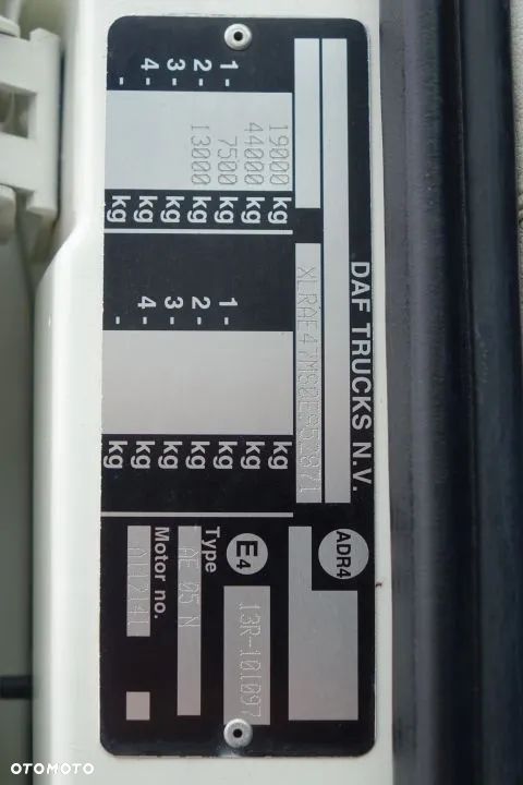 DAF XF 105.510 / BURTO-FIRANKA / EURO5 / AUTOMAT / NOWE PLANDEKI I DACH / PODŁOGA SZYNA-DESKA - 32