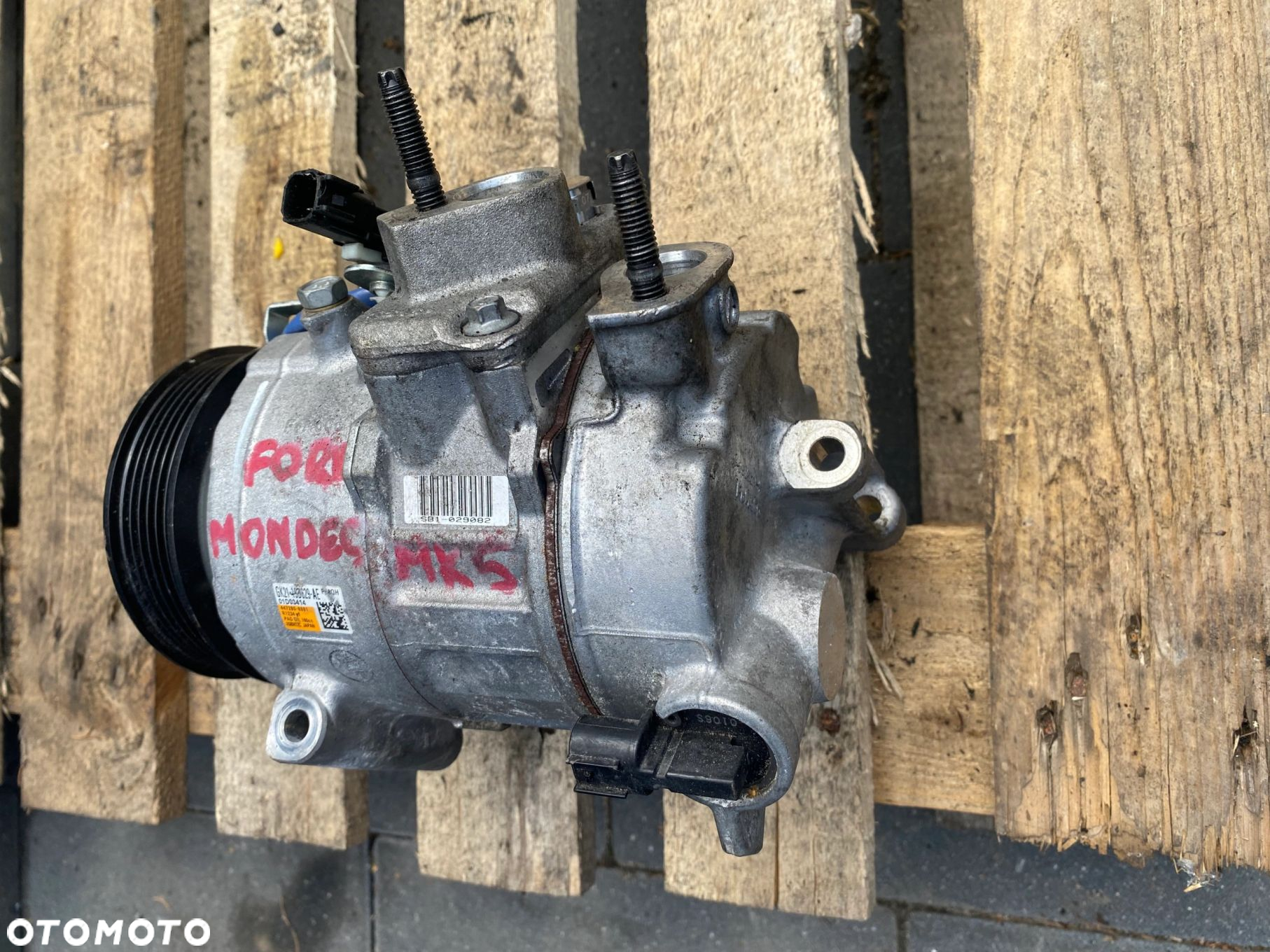 KOMPRESOR SPRĘŻARKA KLIMATYZACJI FORD MONDEO MK5 2.0 TDCI GK21-19B629AE - 3