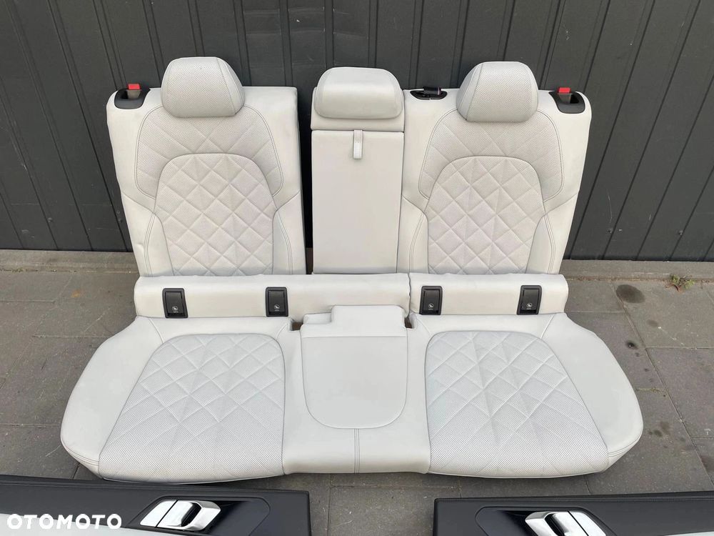 FOTELE TAPICERKA BOCZKI KANAPA TUNEL BMW X6 G06 SENSAFIN SILVERSTONE GRZANE - 10