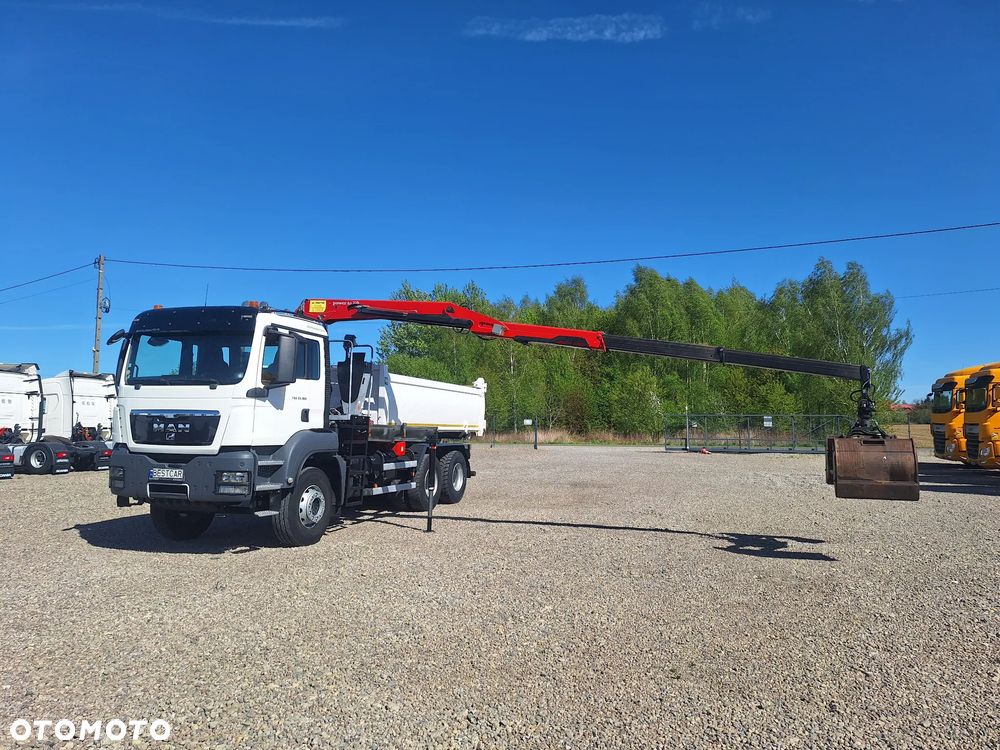 MAN TGS 33.360 E5/ 6X4 / WYWROT / BORDMATIC / HMF 1444/ Import Francja - 9