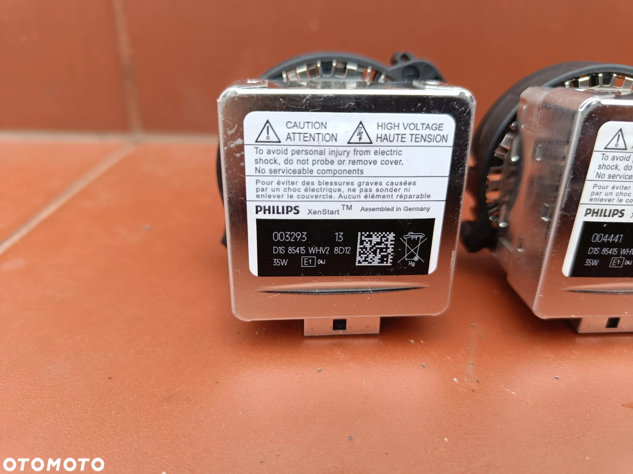 Żarnik żarówka Xenon Philips XenStart Xen Start D1S 35W 85415 - 5
