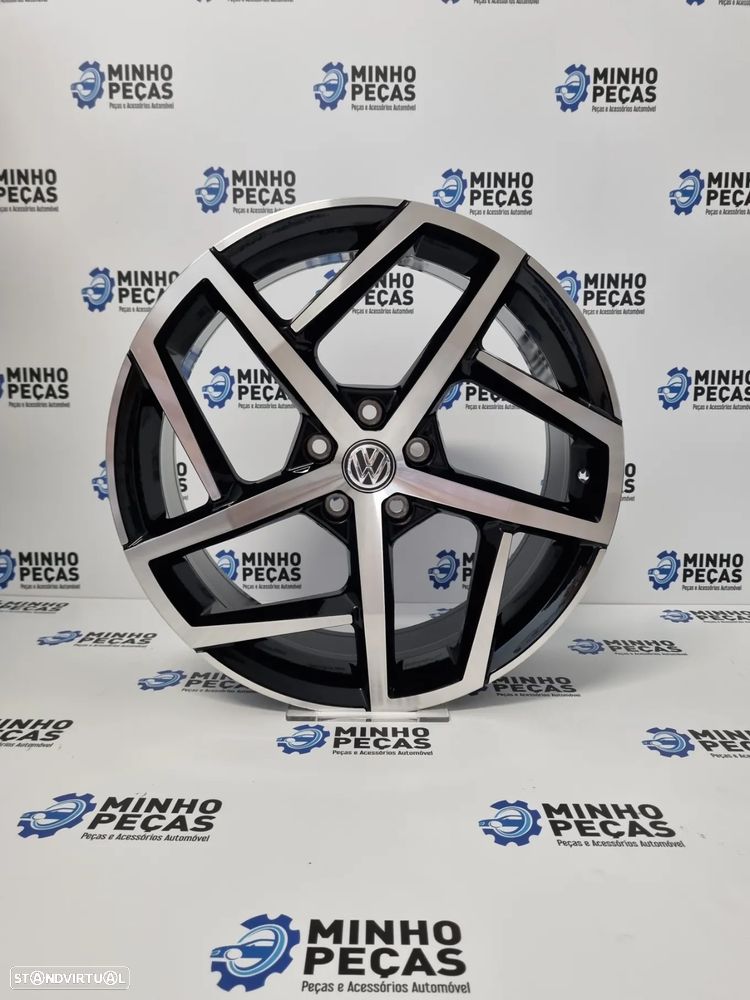 Jantes VW Golf 8 GTI em 19 Preto Polido - 8