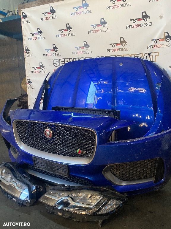 Fata completa Jaguar F-Pace S 2016 2017 2018 2019 2020 2021 2022 2023 faruri-capota-bara-trager-radiatoare - 1