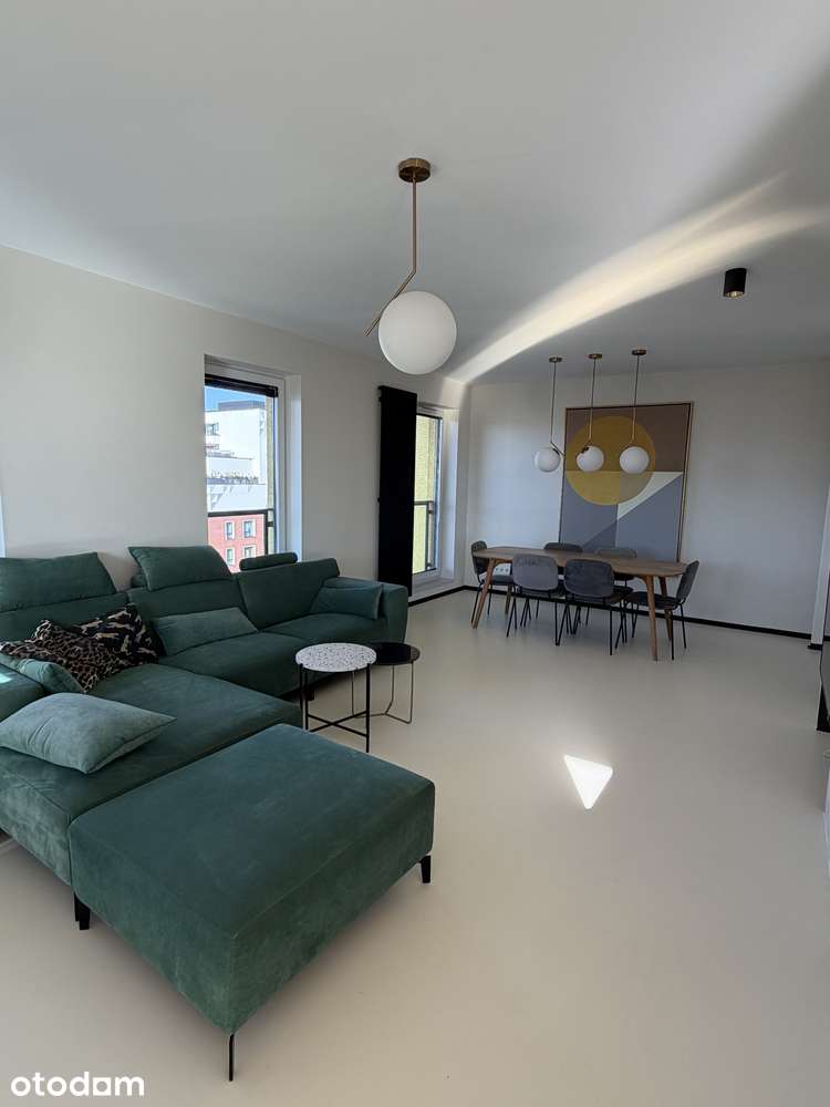Apartament 85 m² 3 pokoje 2 balkony widok na Warszawę SOHO garaż