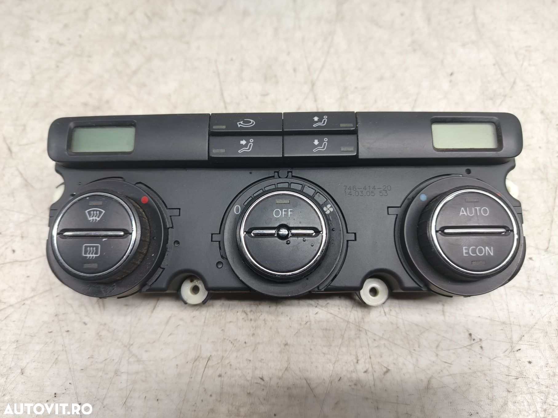 Panou clima ac Volkswagen VW Golf Plus 1 [2004 - 2009] 1.9 tdi BKC - 1
