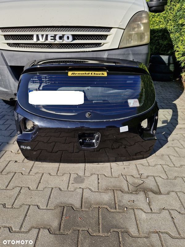 kia rio 3 iii klapa pokrywa bagażnika tył tylna czarna - 2
