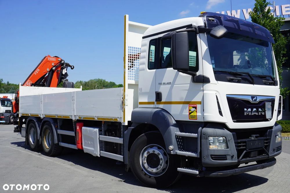 MAN TGS 26.420 6×4 / Fassi F215A.2.24 / Pilot / Rotator / platforma 6.7 m / 3 sztuki_255171 - 7