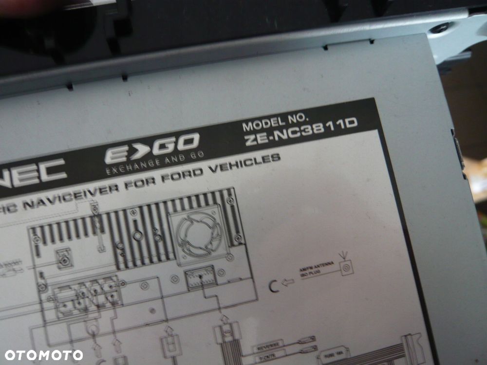 radio nawigacja cd zenec ze-nc3811d ford focus mk2 - 4
