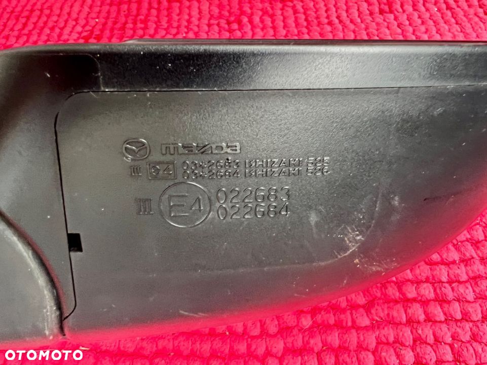 Mazda 6 GH 2008/2013 lusterko lewe lub prawe  7 Pin składane  maska zawiasy lusterka  belka pas Air Bag lampy zderzak - 13