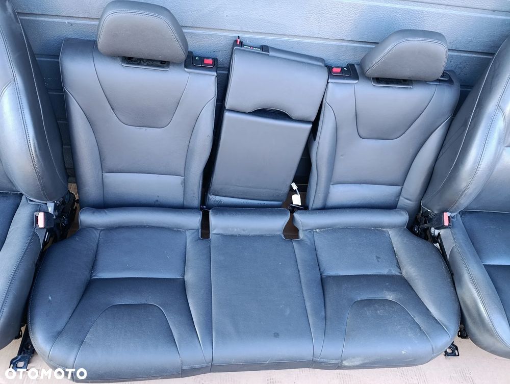 VOLVO V60 FOTELE SIEDZENIA KANAPA KOMPLET GRZANE SKÓRA - 3