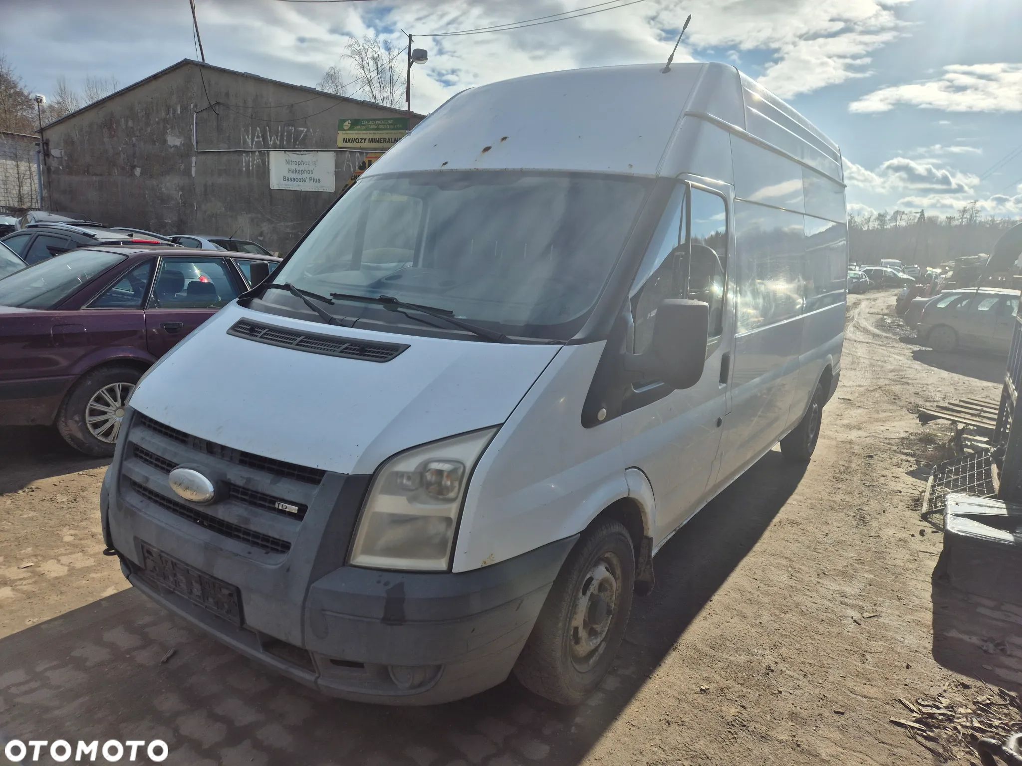 ford transit mk7 fotel kanapa deska kokpit podsufitka boczek podłokietnik licznik panel szyb - 1