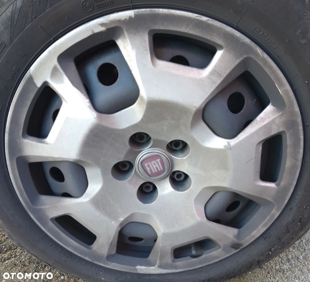 FITA DOBLO II MAXI LIFT FELGI STALOWE KOŁPAKI KOMPLET 16'' 5*98 - 2