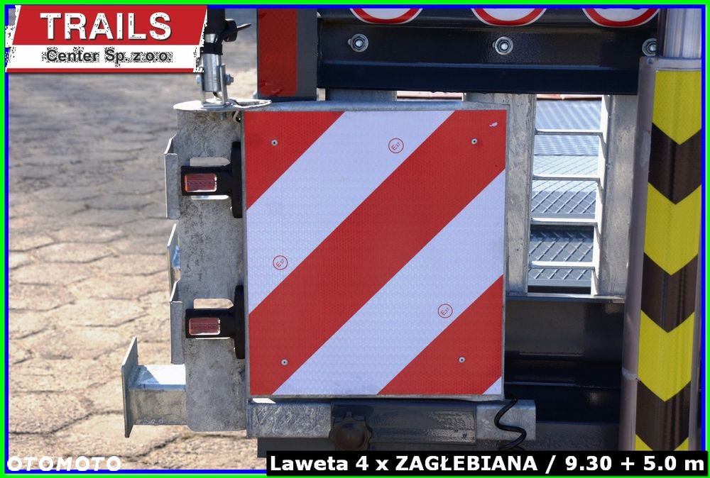 Inny Naczepa rozciągana dł. 18,60 m, zagłębiana x 4, szer. 3,00 m - NAJAZDY HYDRAULICZNE. !!! - 40