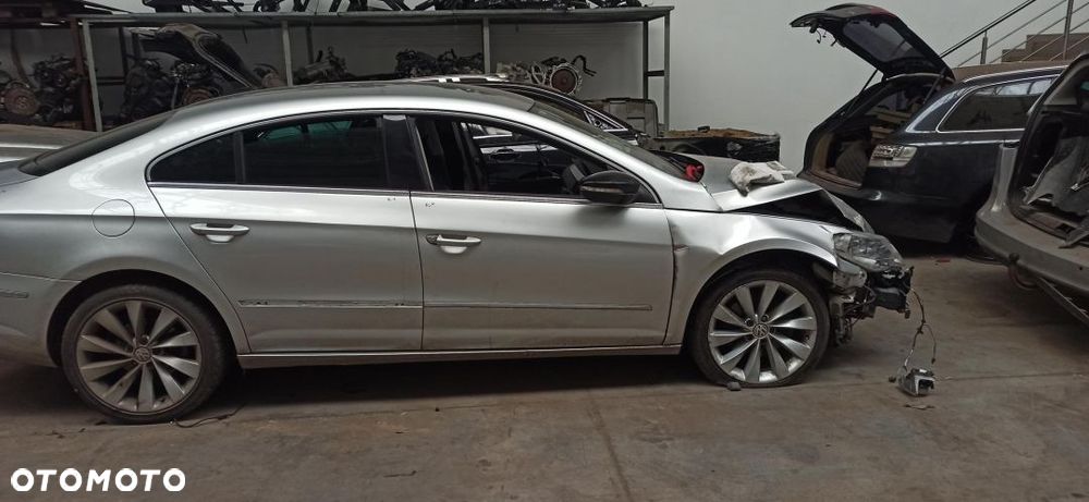 Passat cc drzwi przednie prawe srebrne +szyba - 1