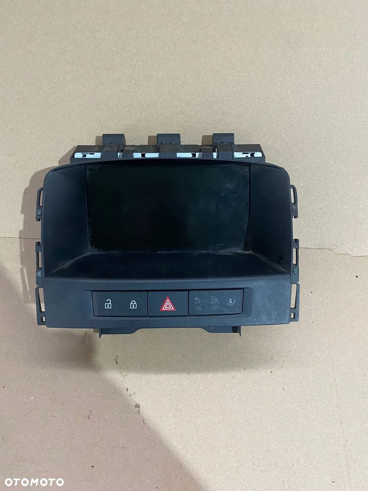 OPEL MOKKA A ASTRA J ZAFIRA C EKRAN WYSWIETLACZ RADIA NAVI 600 95196687 - 1