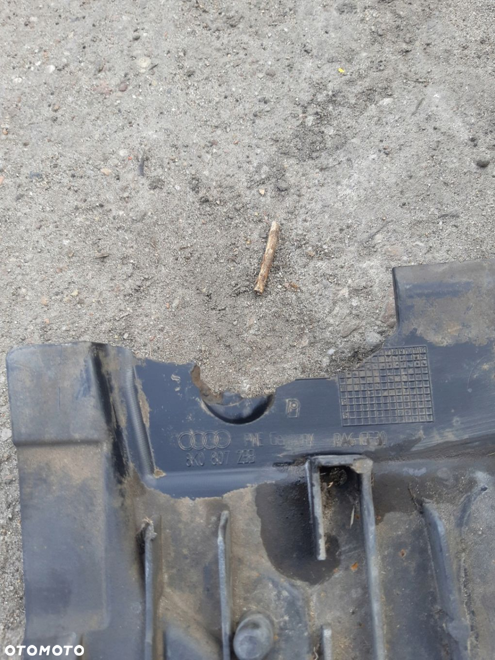 AUDI A4 B8 OSŁONA PŁYTA POD ZDERZAK 8K0807233 - 4