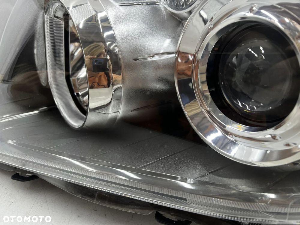Lampa reflektor Toyota Avensis 2 II T25 LIFT 06-09r. lewa przednia EU H7 soczewka lewy przód 81170-0 - 6