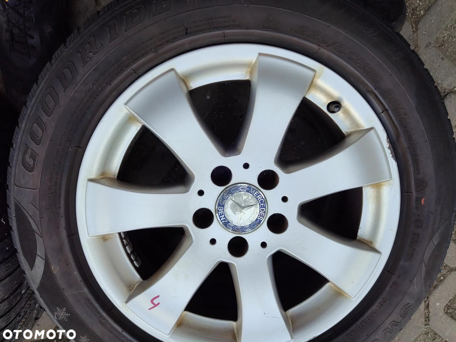 MERCEDES W211 VITO FELGI Aluminiowe Koła 16 5X112 2114013402 Opony Zima - 23