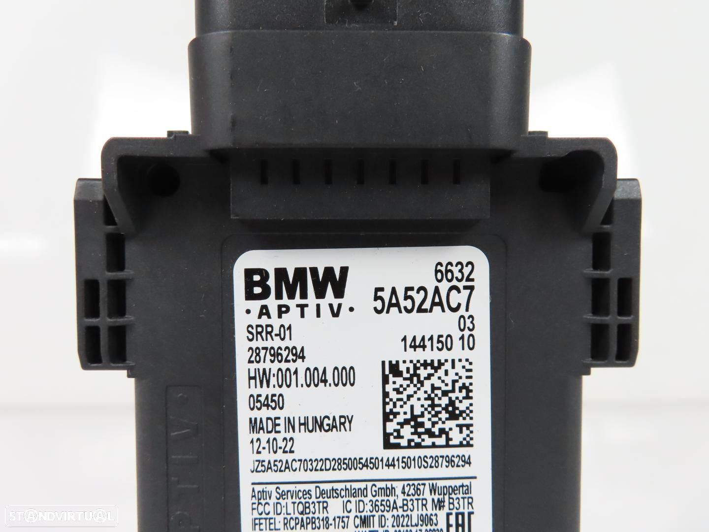 Sensor SRR Radar Proximidade Usado / Original BMW 7 (G11, G12)/BMW 5 (G30, F90)/... - 3
