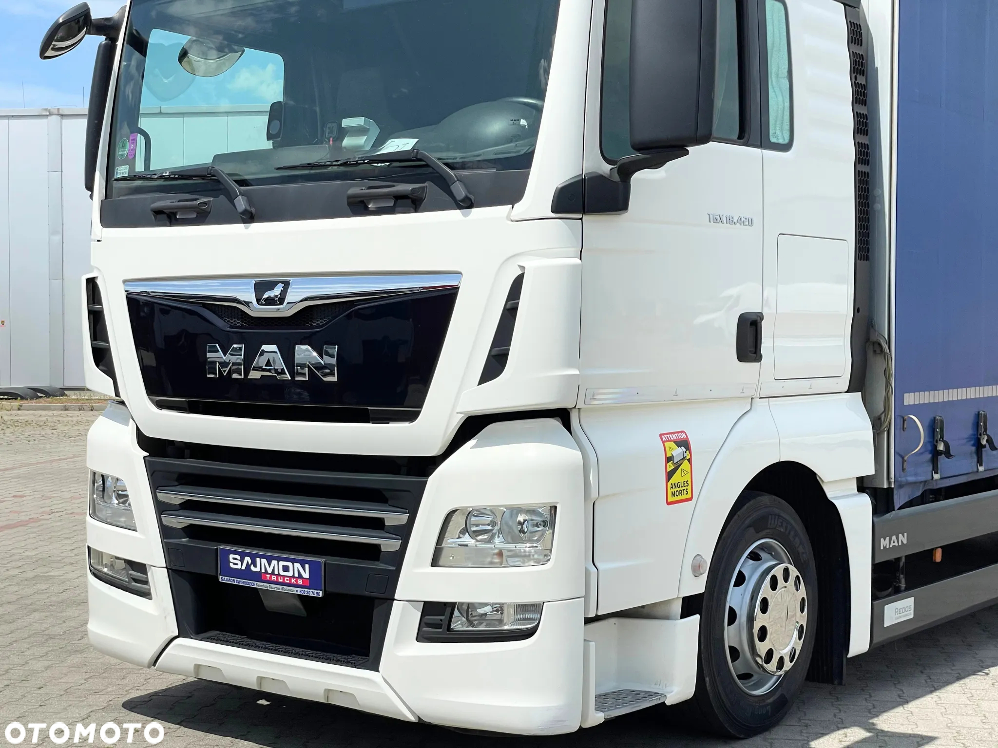 MAN TGX 18.420 / PRZEJAZDOWY / ZESTAW TANDEM 120M3 / 7,75 M + 7,75 M - 10