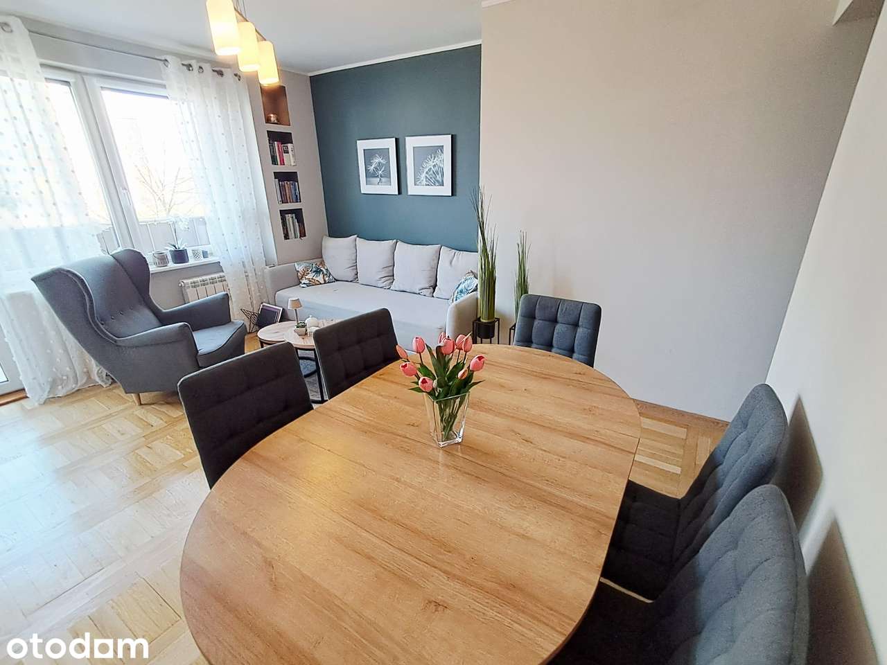 Mieszkanie 3 pokojowe o pow. 54.50m2, balkon, II p.,os. Dobrzec
