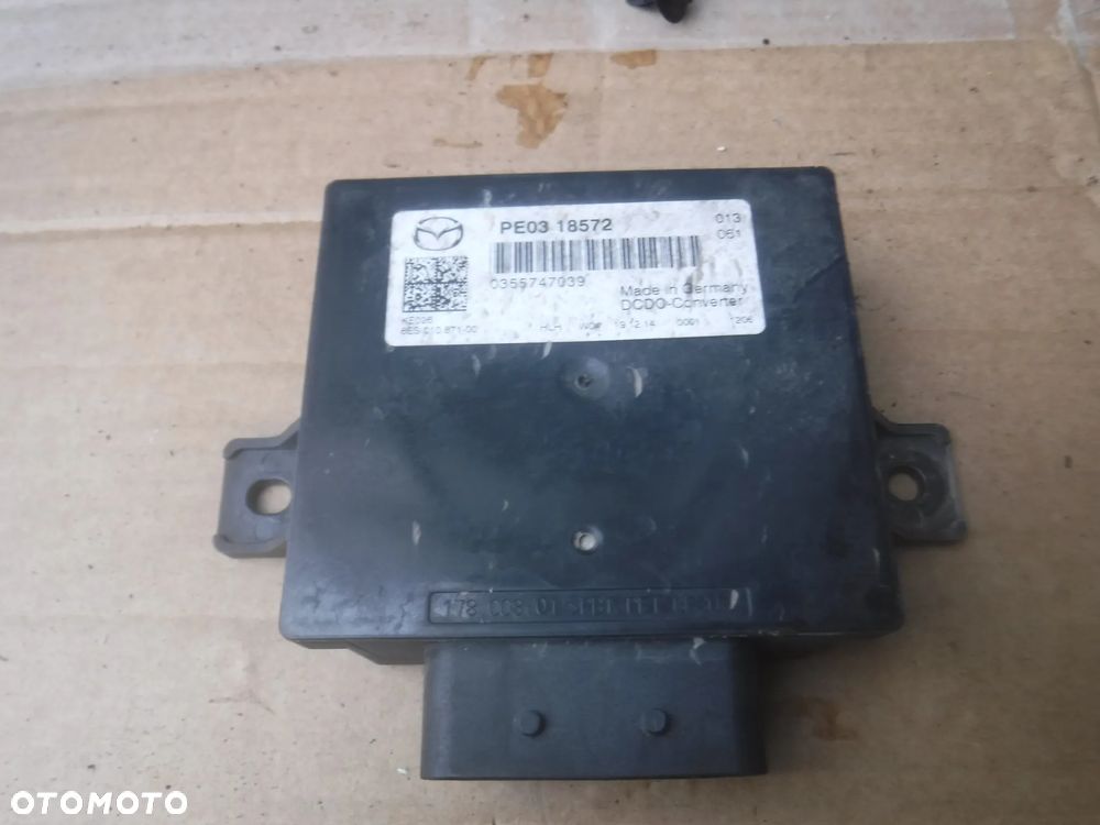 Mazda 3 BM 6 CX5 modul regulator napiecia PE0318572 - 1