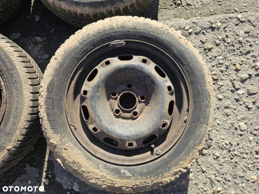 Koła stalowe 6Q0601027A VW Polo 9N 185/60/R14 - 4