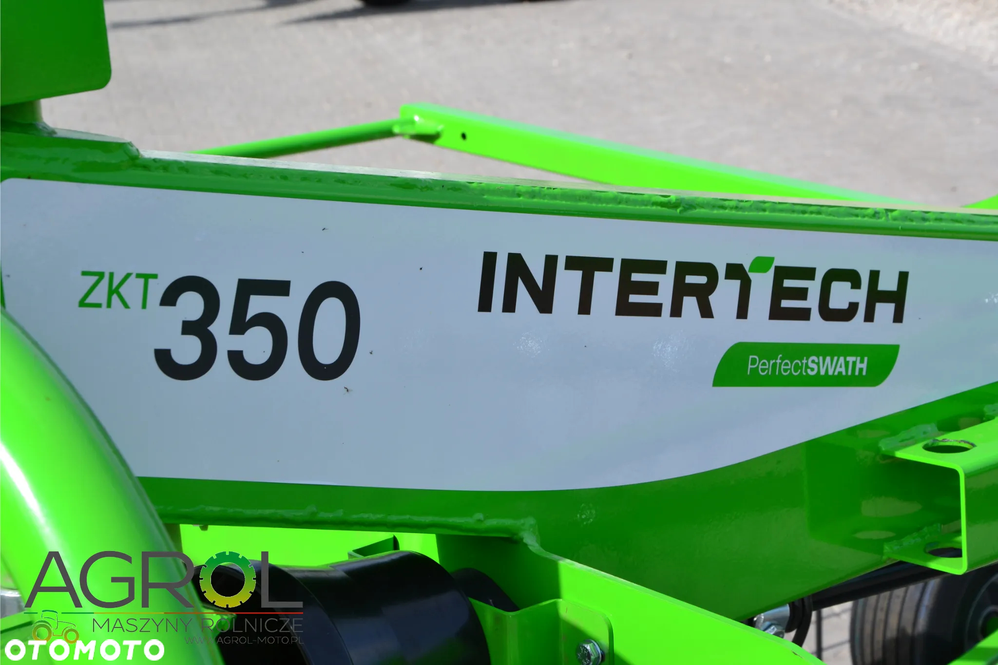 Zgrabiarka jedno karuzelowa INTER-TECH ZKT-3.5m tandem 4.2m KUNH - 2