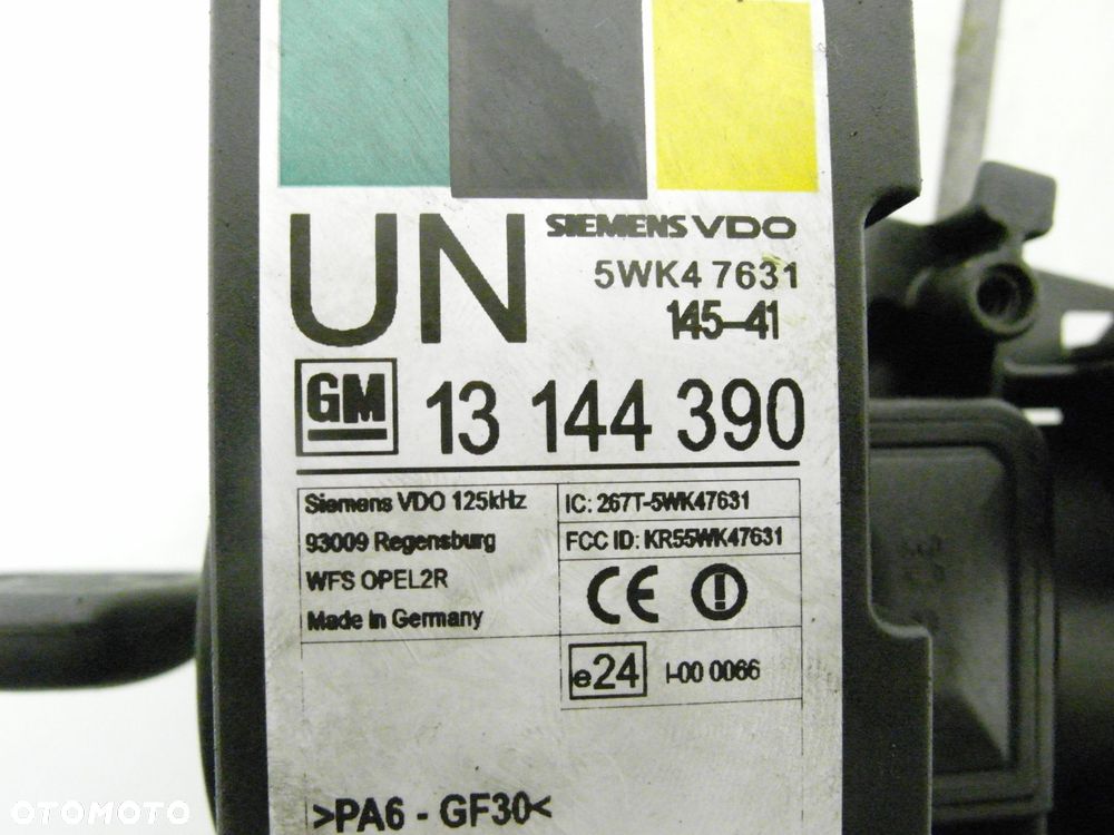 STACYJKA STEROWNIK OPEL MERIVA A 1.4 16V - Z 14 XEP 0261208255 13173382XU - 3