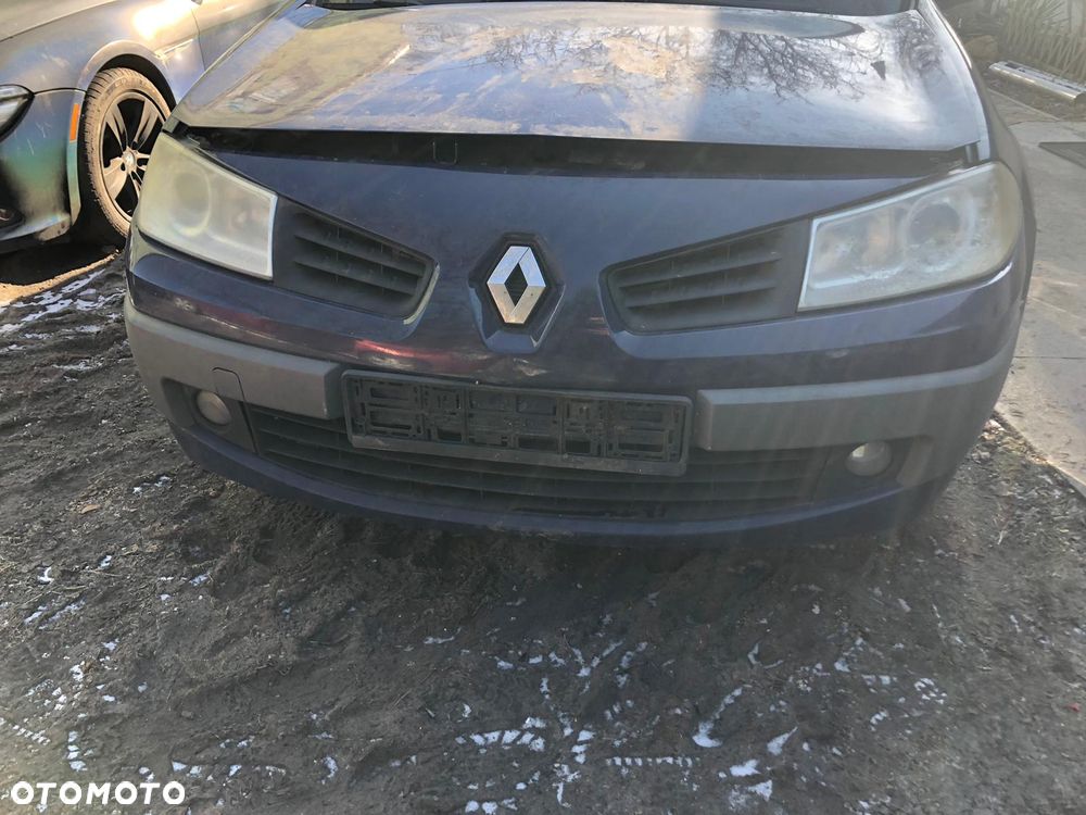 RENAULT MEGANE 2 II LIFT ZDERZAK PRZEDNI NIEBIESKI OV460 - 1