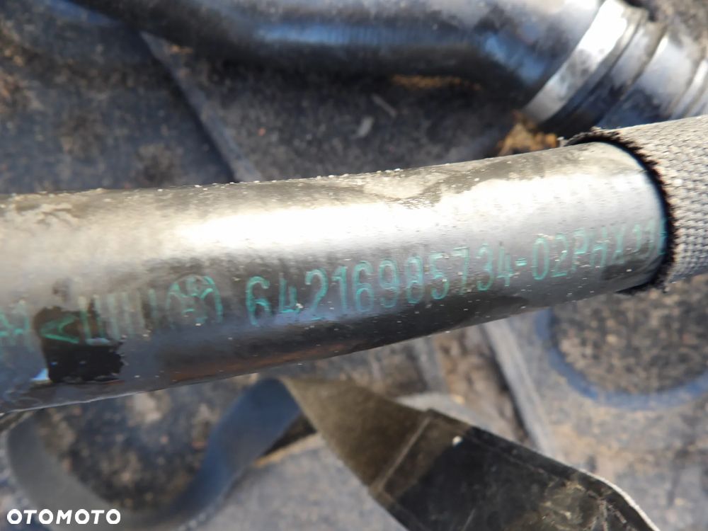 BMW - E60 - RURA , PRZEWODY CHŁODNICY WODY - TERMOSTAT - 6985734 - 2