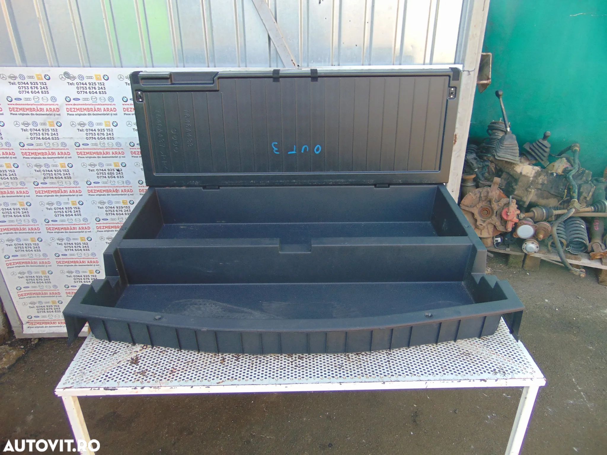Organizator portbagaj Mitsubishi Outlander 3 facelift 2016-2023 organizator trusa spate portbagaj - 1