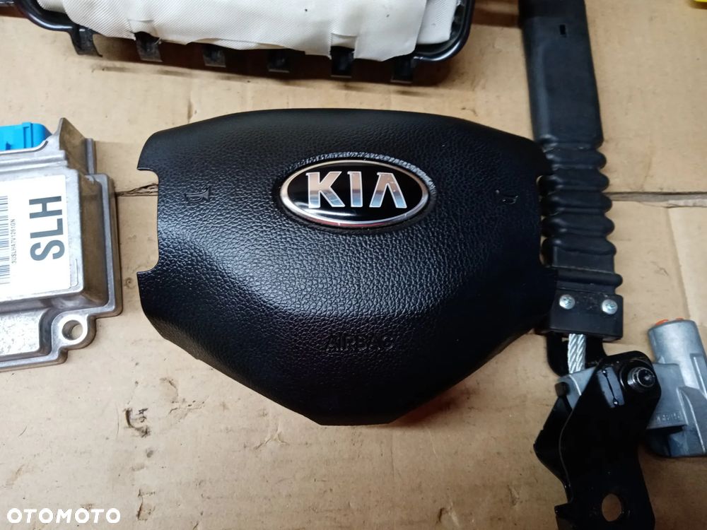 Poduszka konsoli kierowcy poduszki pasy sensor AIRBAG zestaw naprawczy Kia Sportage III - 6