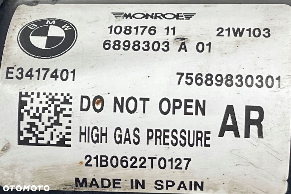 BMW G20 G21 AMORTYZATOR AKTYWNY TYŁ VDC 6898303 - 2