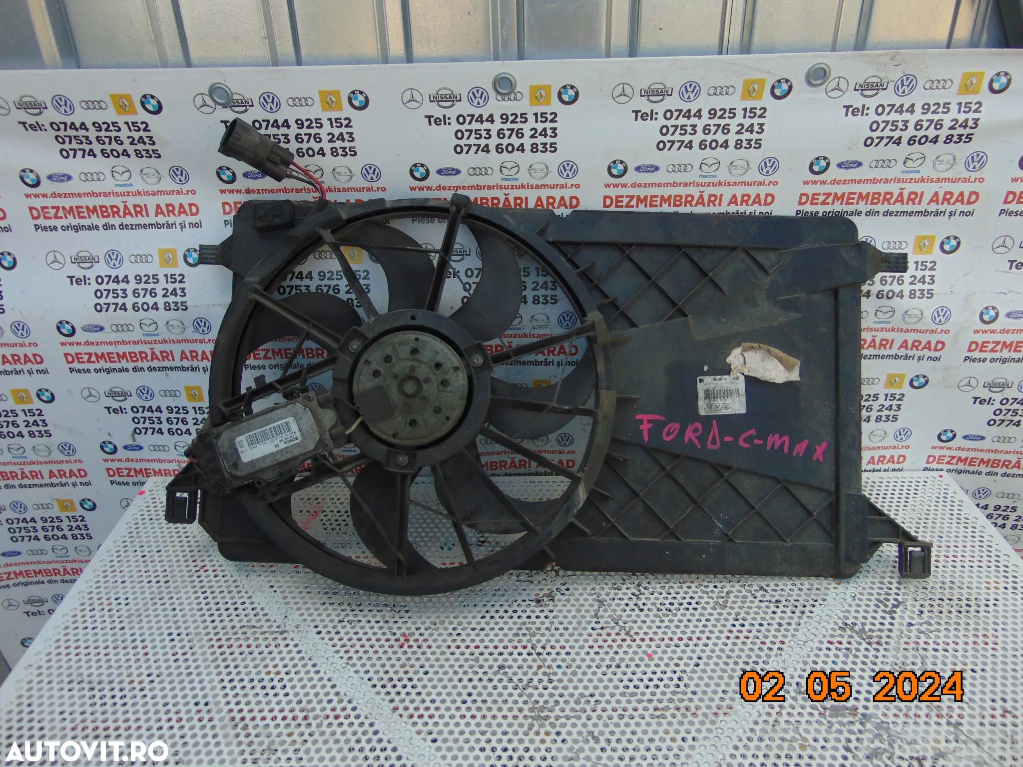 Ventilator racire Ford Focus C Max 1.8 2003-2010 ventilator racire motor c max 1,8 - 1