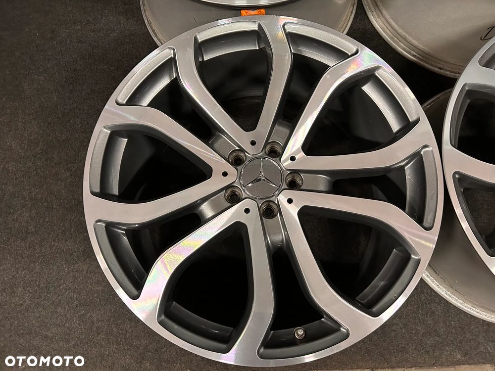 Alufelgi Mercedes GLE, GLE Cupe, GLS, ML W166 21 cali 5x112 4szt. Ładne z czujnikami! - 7
