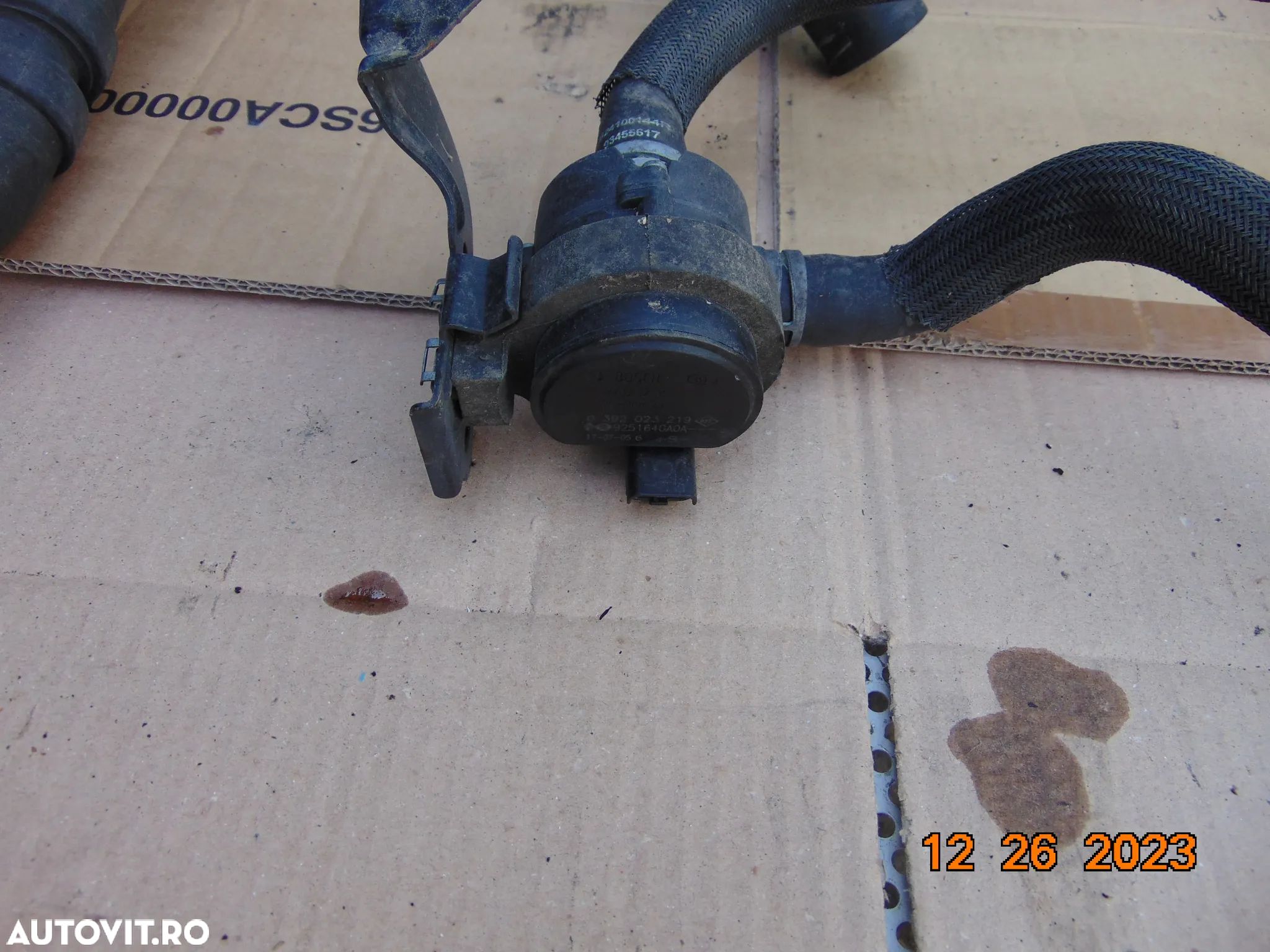 Pompa recirculare apa renault Trafic 3 Opel Vivaro Smart fortwo Nissan primastar fiat Mercedes vito - 1