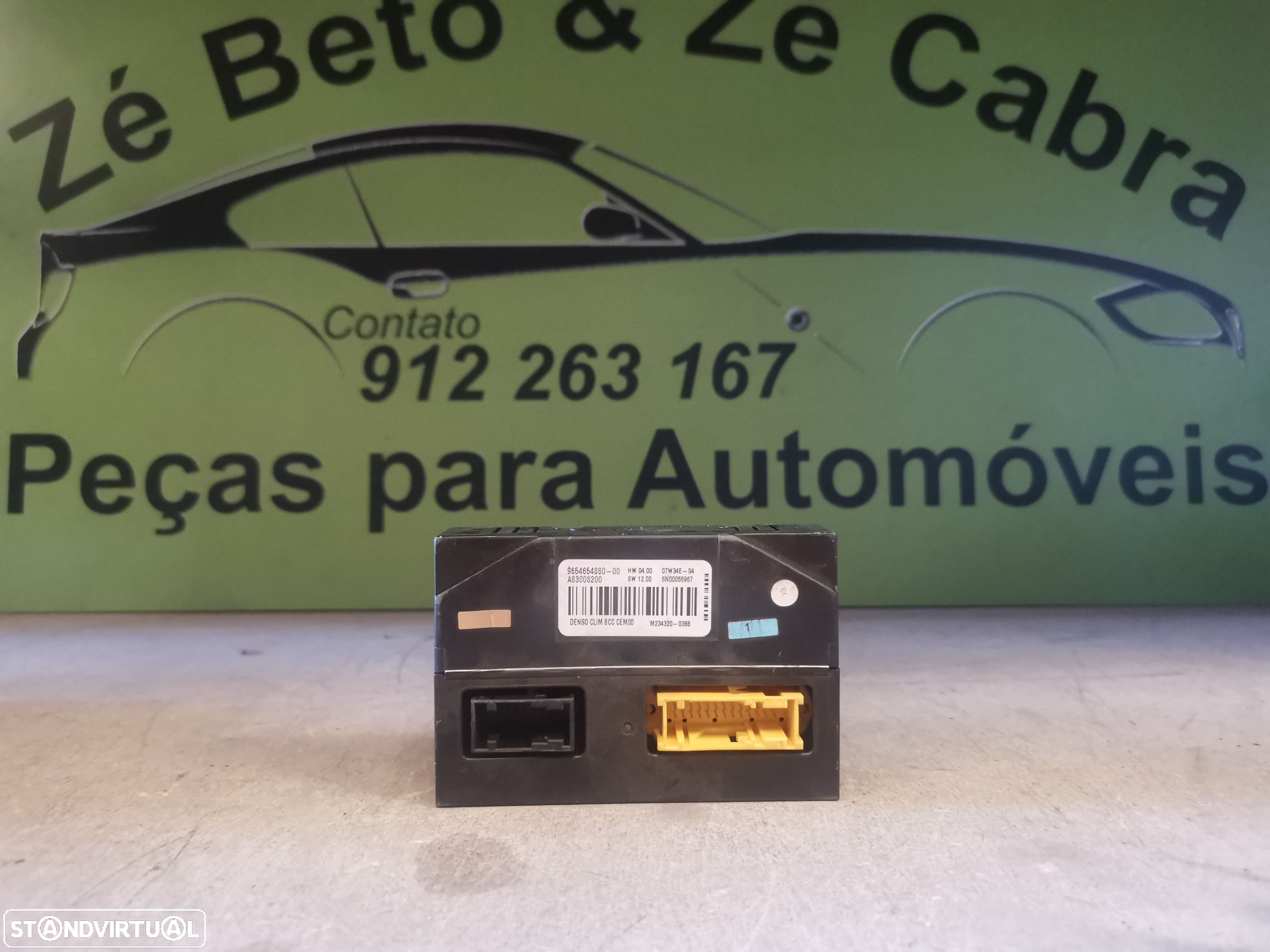 CITROEN C4 MÓDULO / UNIDADE AC - MD049 - 1