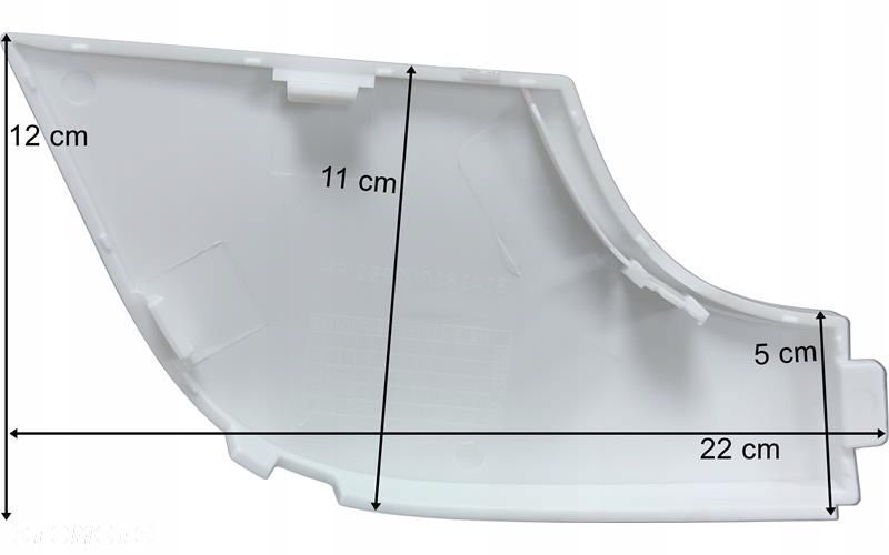 MAN TGX TG3 MASKOWNICA HAKA NA HOL LEWA ZAŚLEPKA - 2