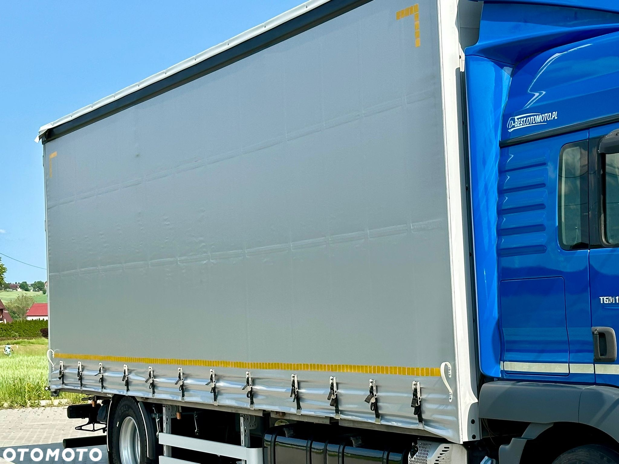 MAN TGM 18.320 / FIRANKA / 20 EUROPALET / 8.3 M DŁUGOŚCI / AUTOMAT / SYPIALKA / 2018 ROK / 9 809 KG ŁADOWNOŚCI - 15