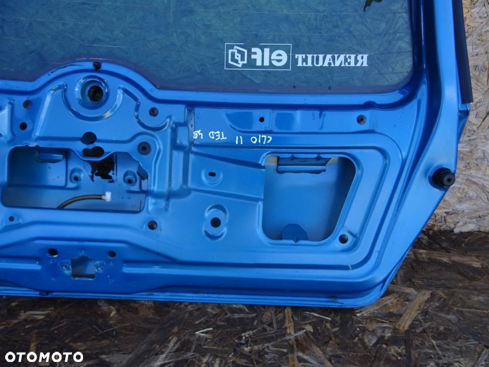 KLAPA TYLNA BAGAŻNIKA RENAULT CLIO II LIFT HB 3D LAK:TED48 NR132 - 11