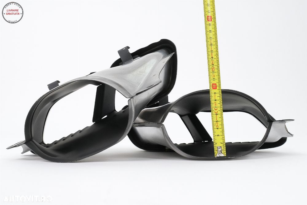 Difuzor Bara Spate cu Ornamente Evacuare Mercedes GLS Class X167 (2019-up) GLS63 D- livrare gratuita - 11