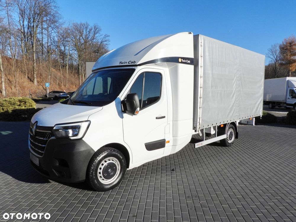 Renault MASTER PLANDEKA 8 PALET WEBASTO TEMPOMAT LEDY KLIMATYZACJA  165KM - 19